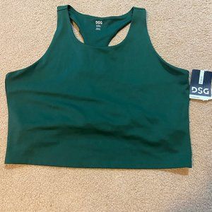 NWT Dark green athletic tank